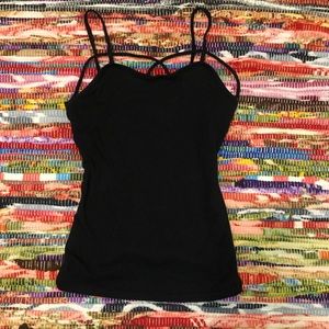 M/L Basic black tank top